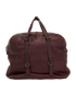 Intrecciato Boston Bag, &pound;250, Handbags, Burgundy, Leather, Front view